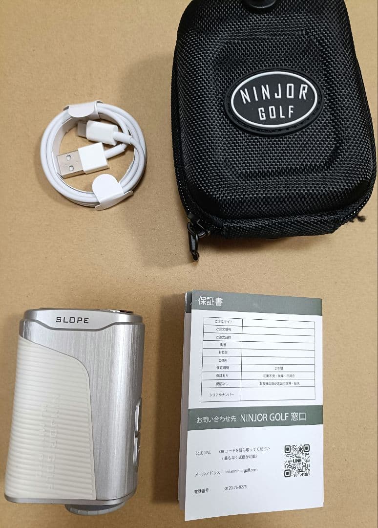 ゴルフ距離計　ニンジャ　NJ MINI PRO ホワイト　価格相談OK即発送