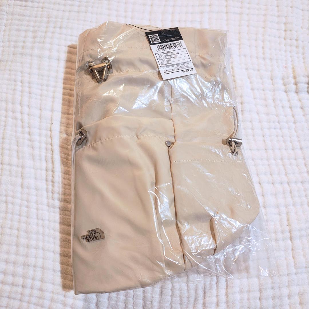 最終値下げ◆韓国限定 ノースフェイス ボニーパックM クリーム すぐ届く
