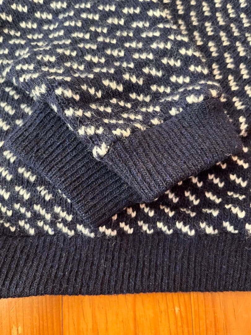 L.L. Bean バーズアイ ニット 70s 80s Norway セーター