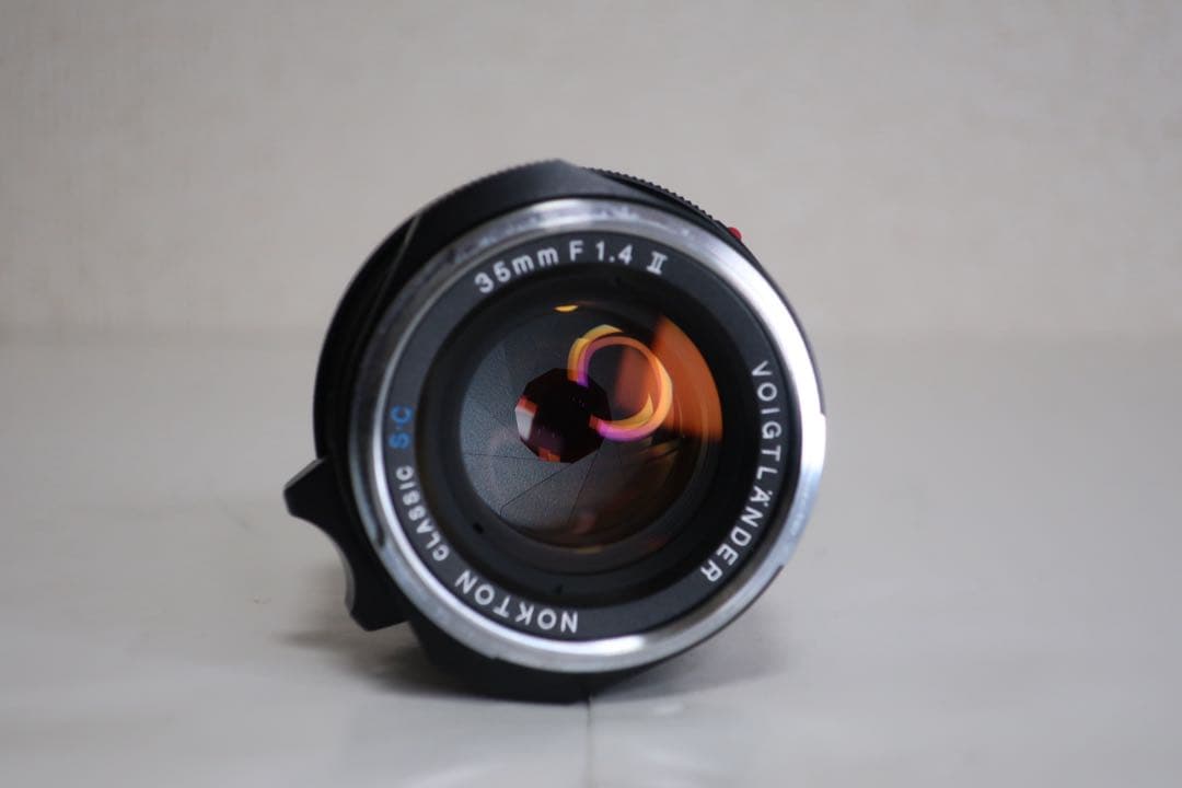 Voigtlander 35mm F1.4 VM IIアダプターソニーモウント