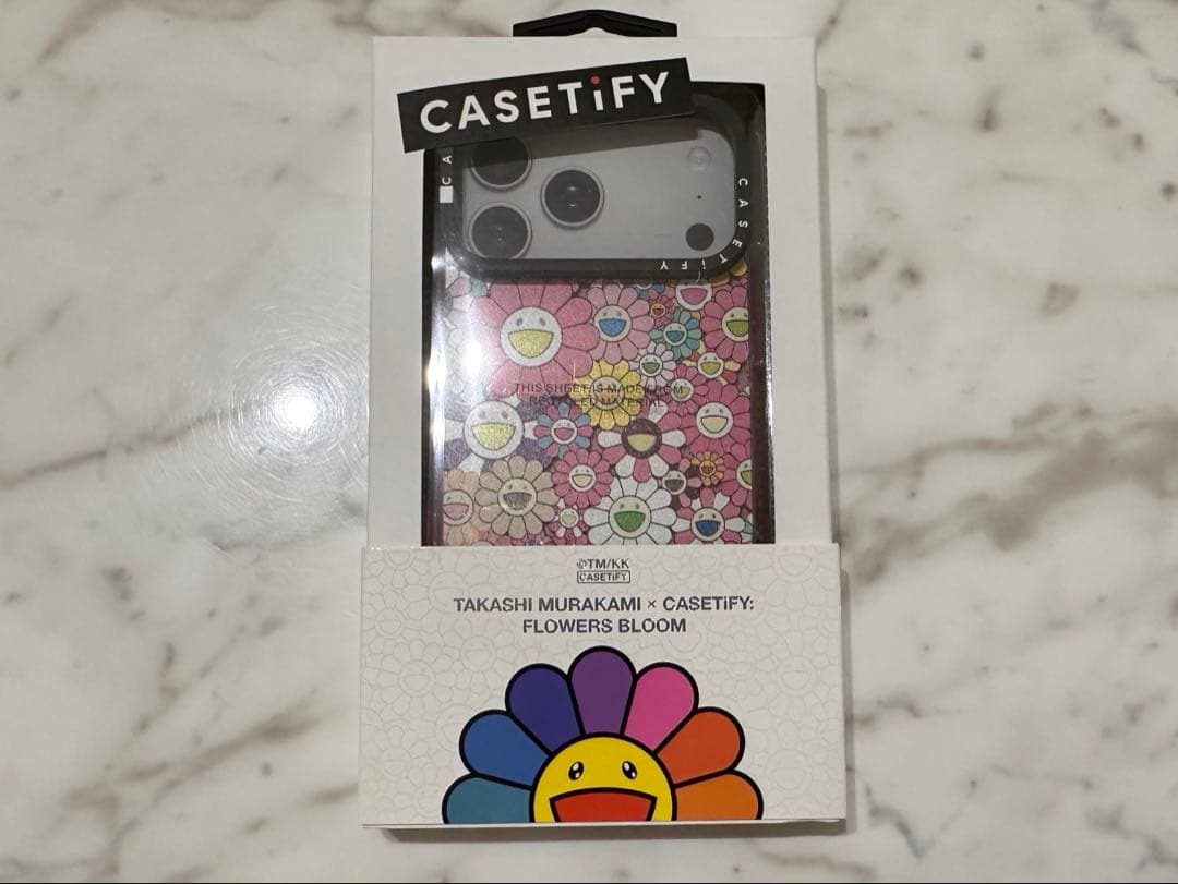 新品　CASETiFY フラワー ブルーム iPhone17Promax