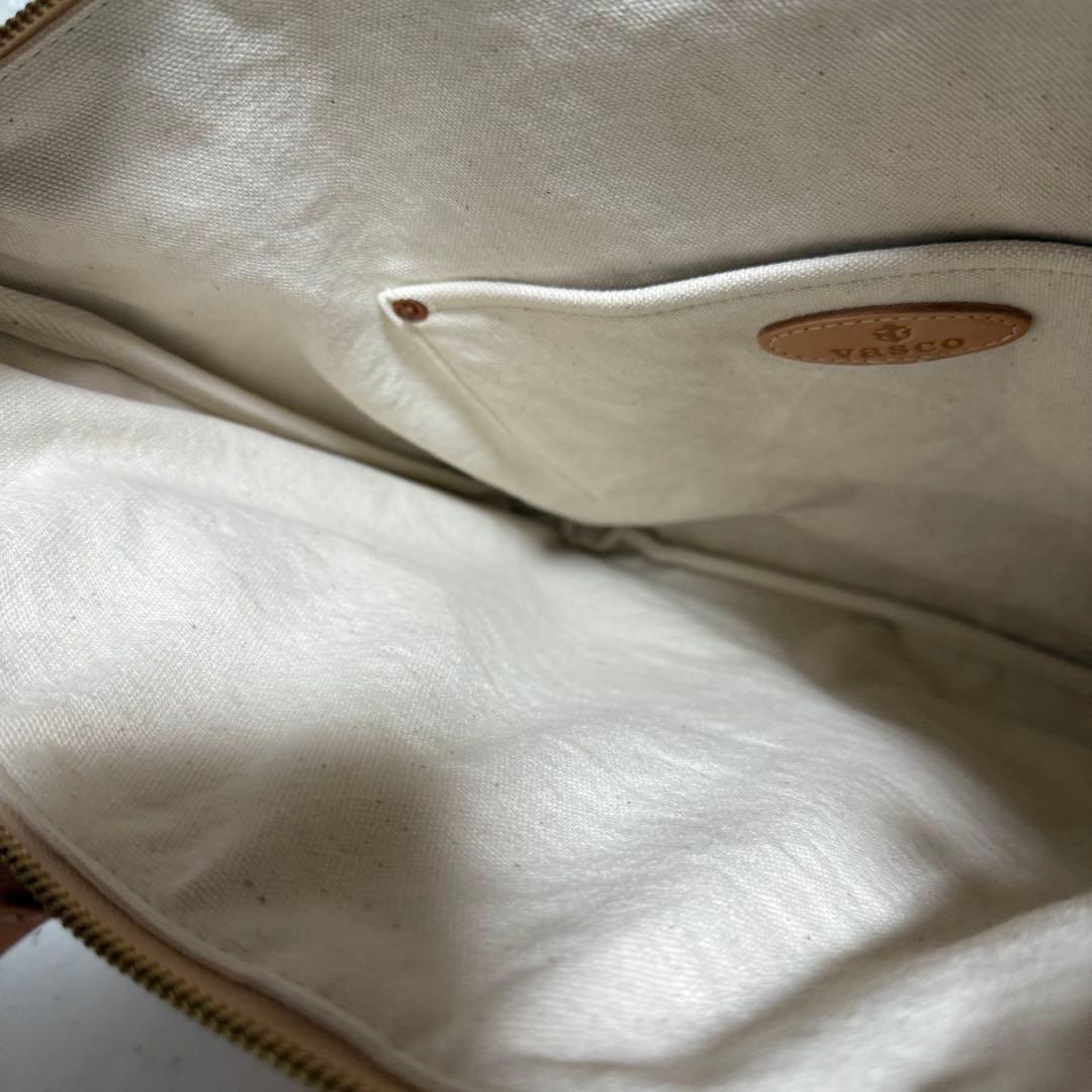 ⭐️未使用⭐️ヴァスコ VASCO ヘルメットバッグ ナチュラル　レザー