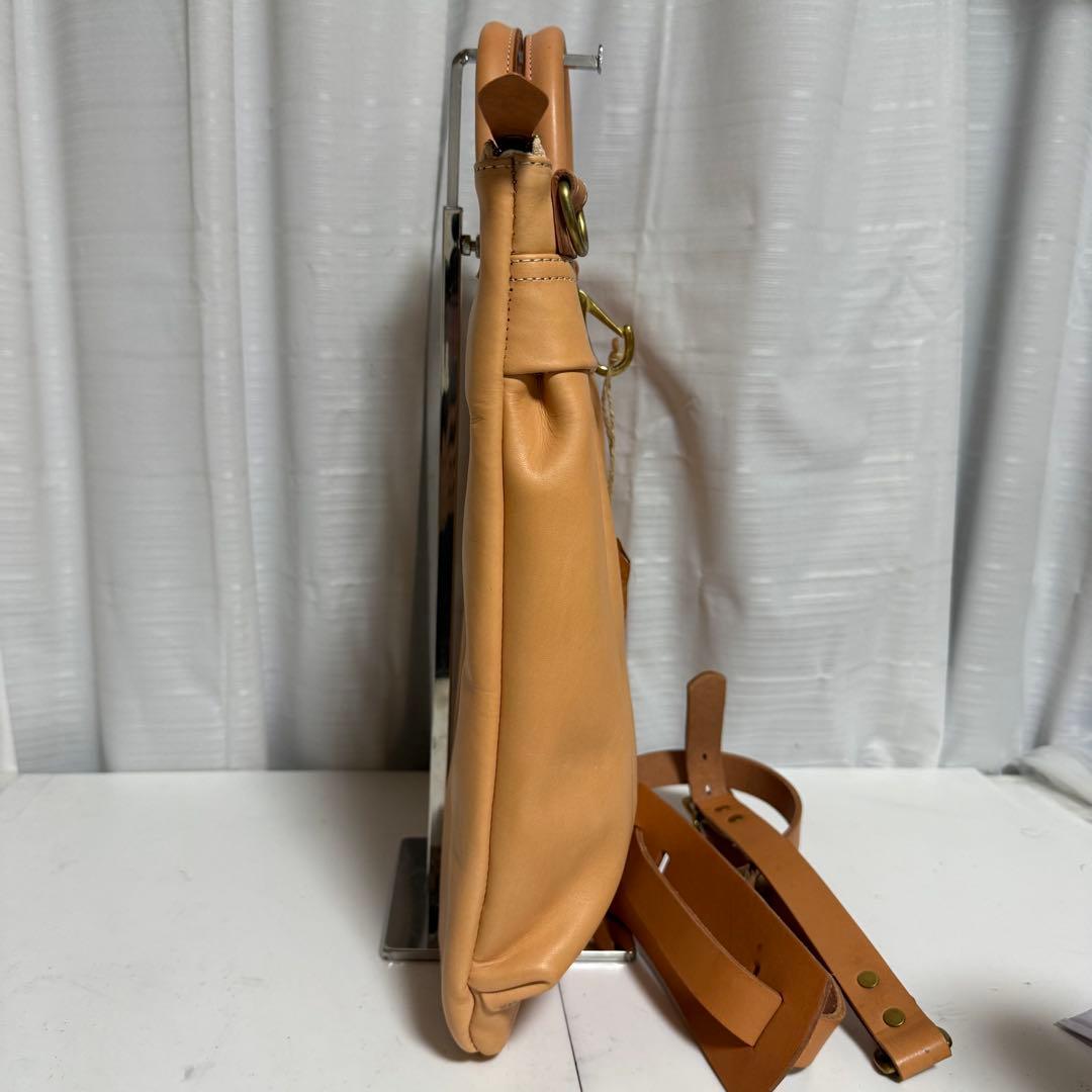 ⭐️未使用⭐️ヴァスコ VASCO ヘルメットバッグ ナチュラル　レザー