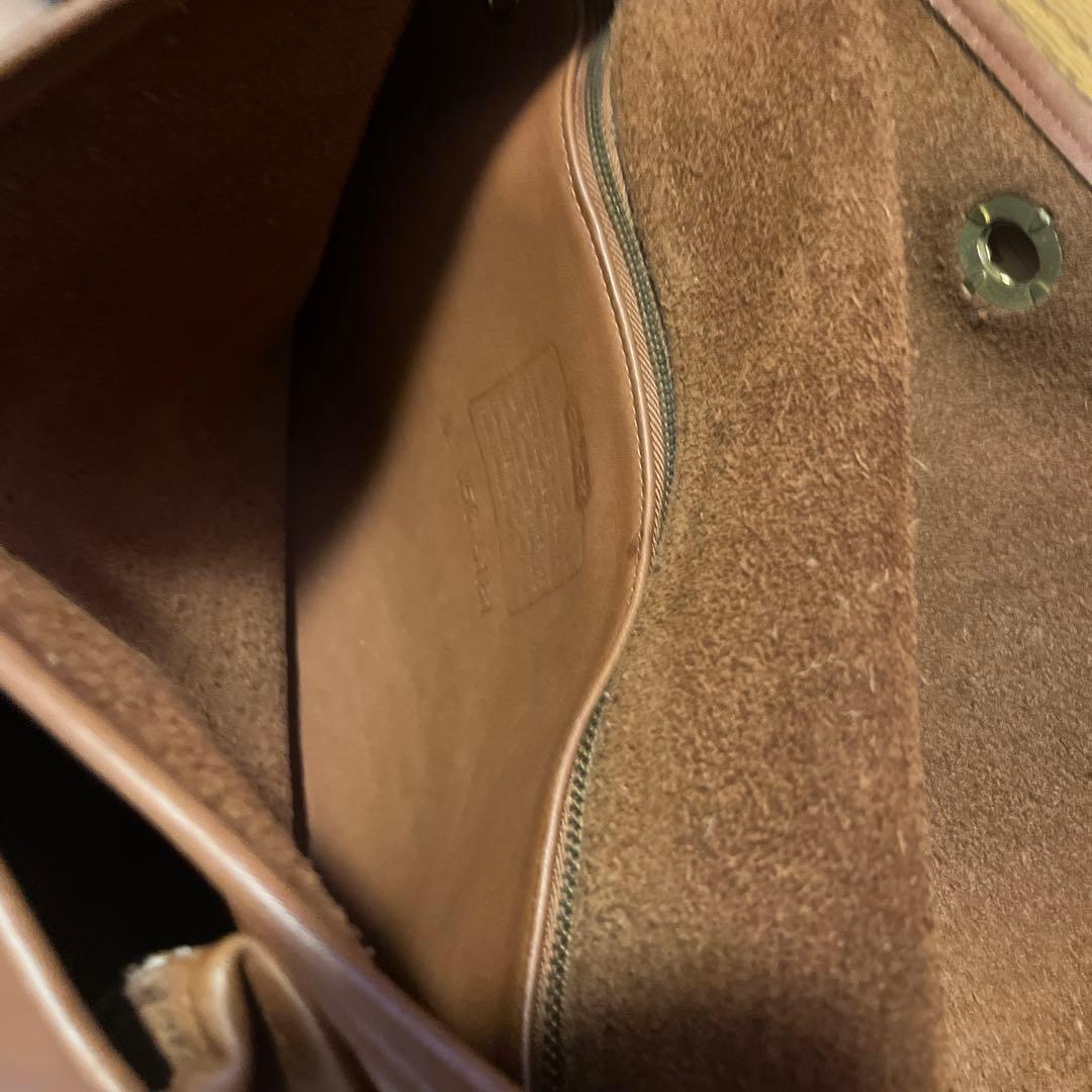 t*i様 COACH オールドレザー ショルダーバッグ