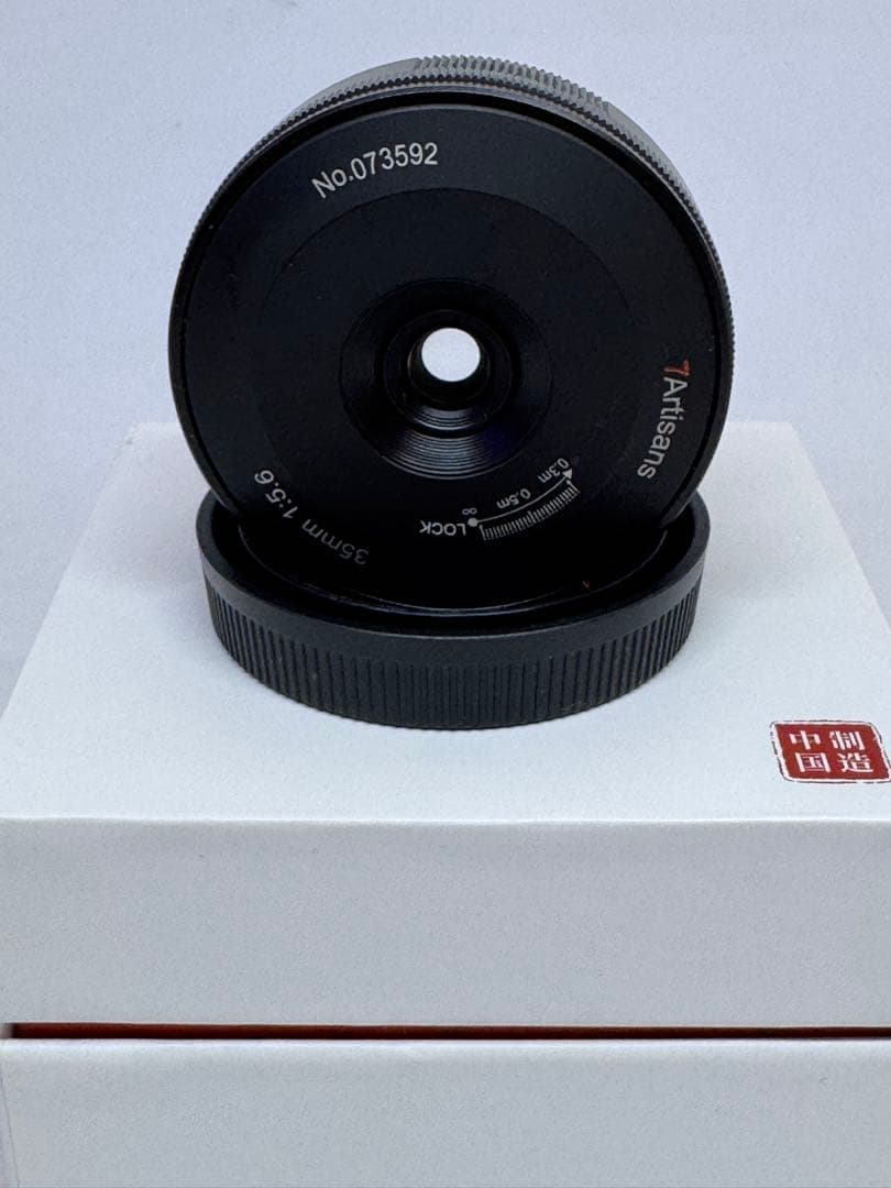 7Artisans 35mm f/5.6 単焦点レンズ 元箱付き