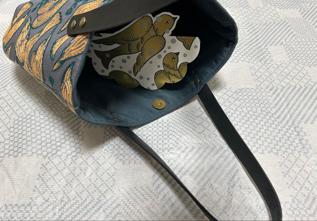 ああ 様 followingday コロりんトート(持ち手レザー)