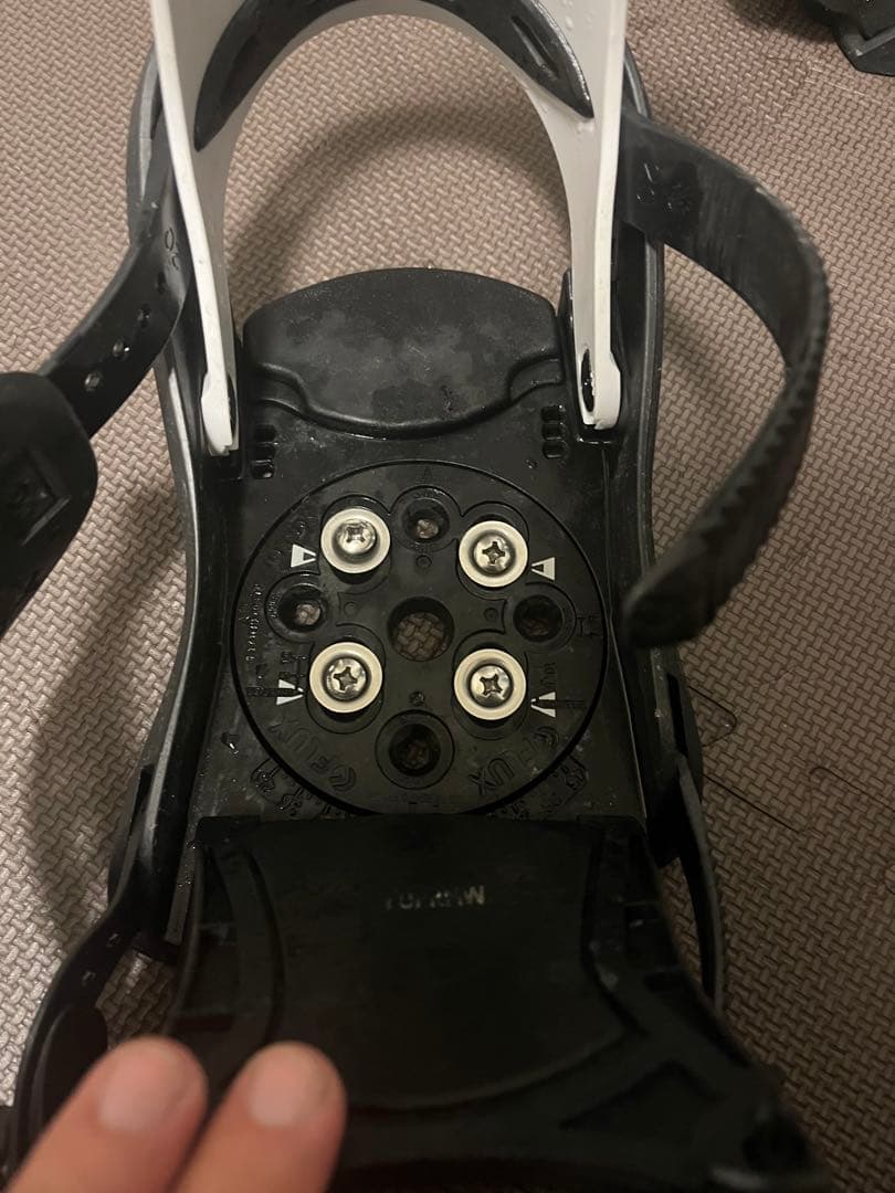 FLUX PR ビンディング ホワイト/ブラック