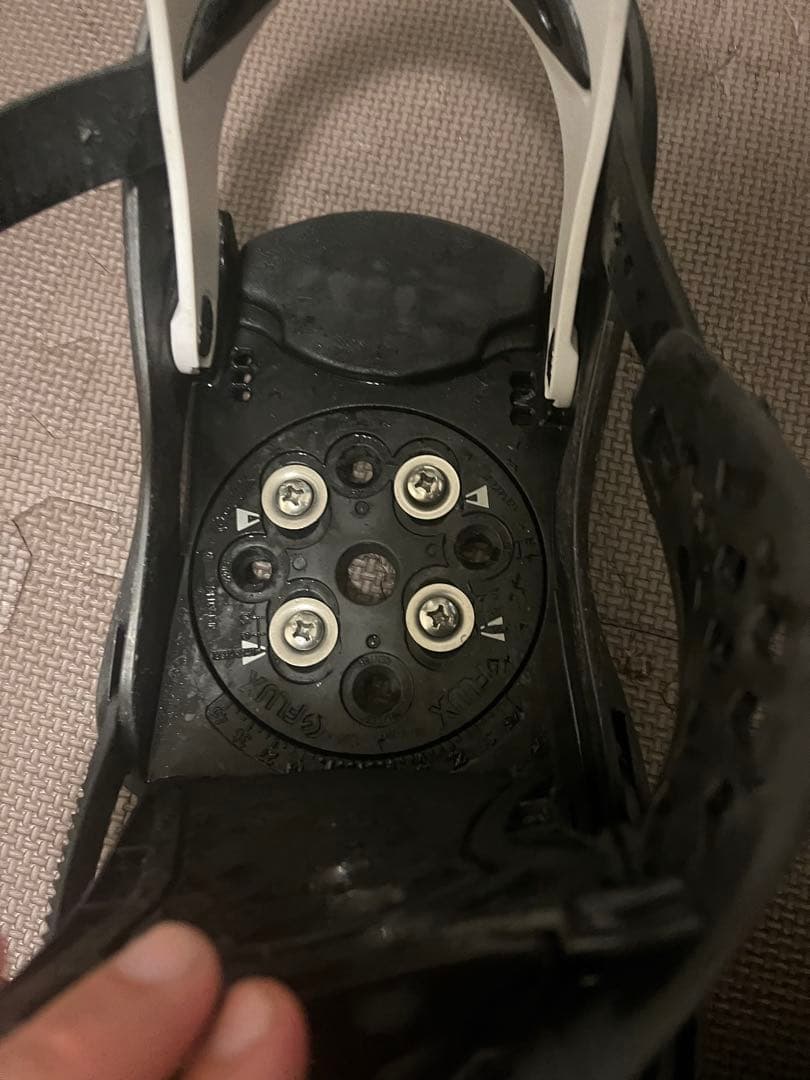 FLUX PR ビンディング ホワイト/ブラック