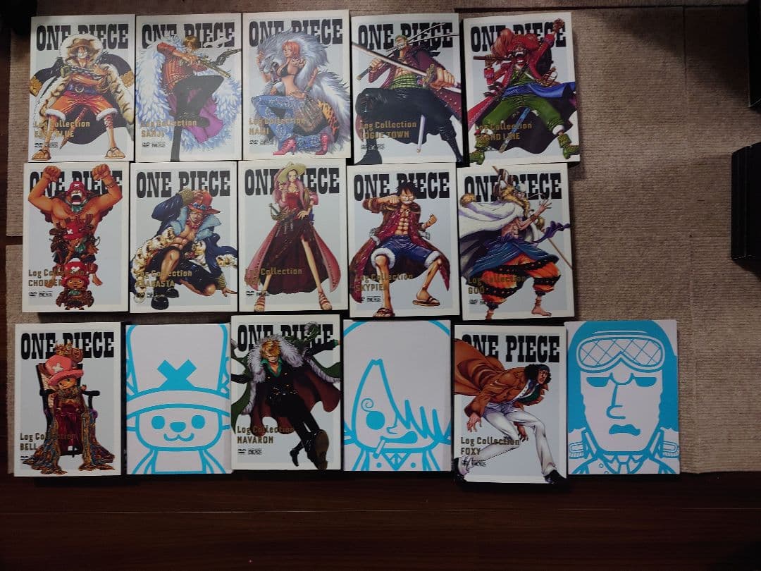 ONEPIECEログコレクション44本セット+FILMレッド+未開封のオマケ多数