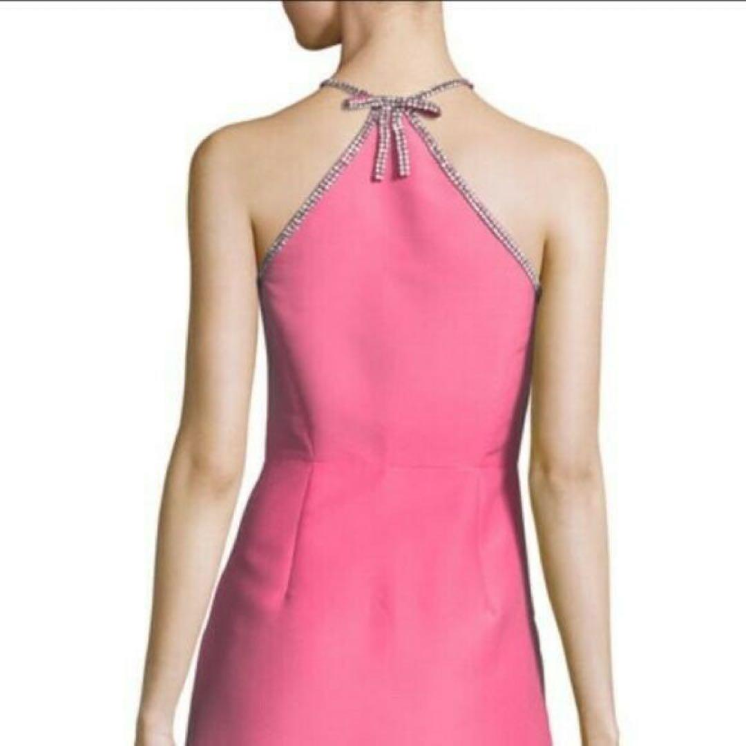 kate spade ピンクノースリーブミニワンピース