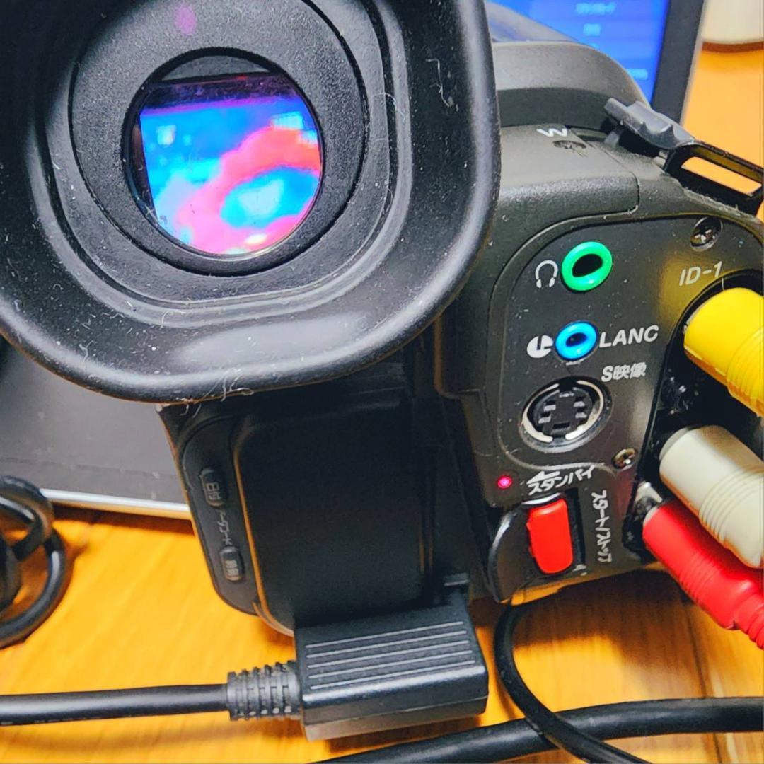 【動作確認済】 SONY Hi8 高画質 ビデオカメラ CCD-TR3 セット