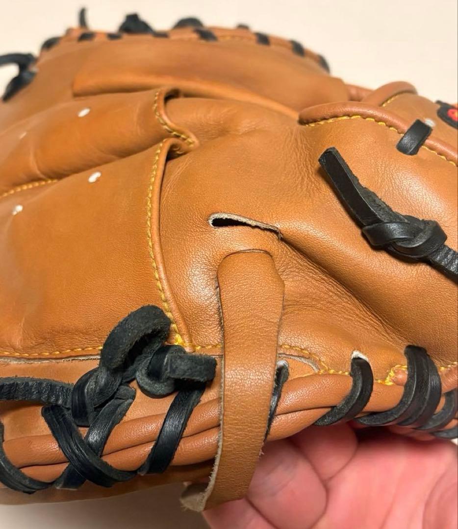 軟式キャッチャーミット ハタケヤマ TH-M8 ASバック