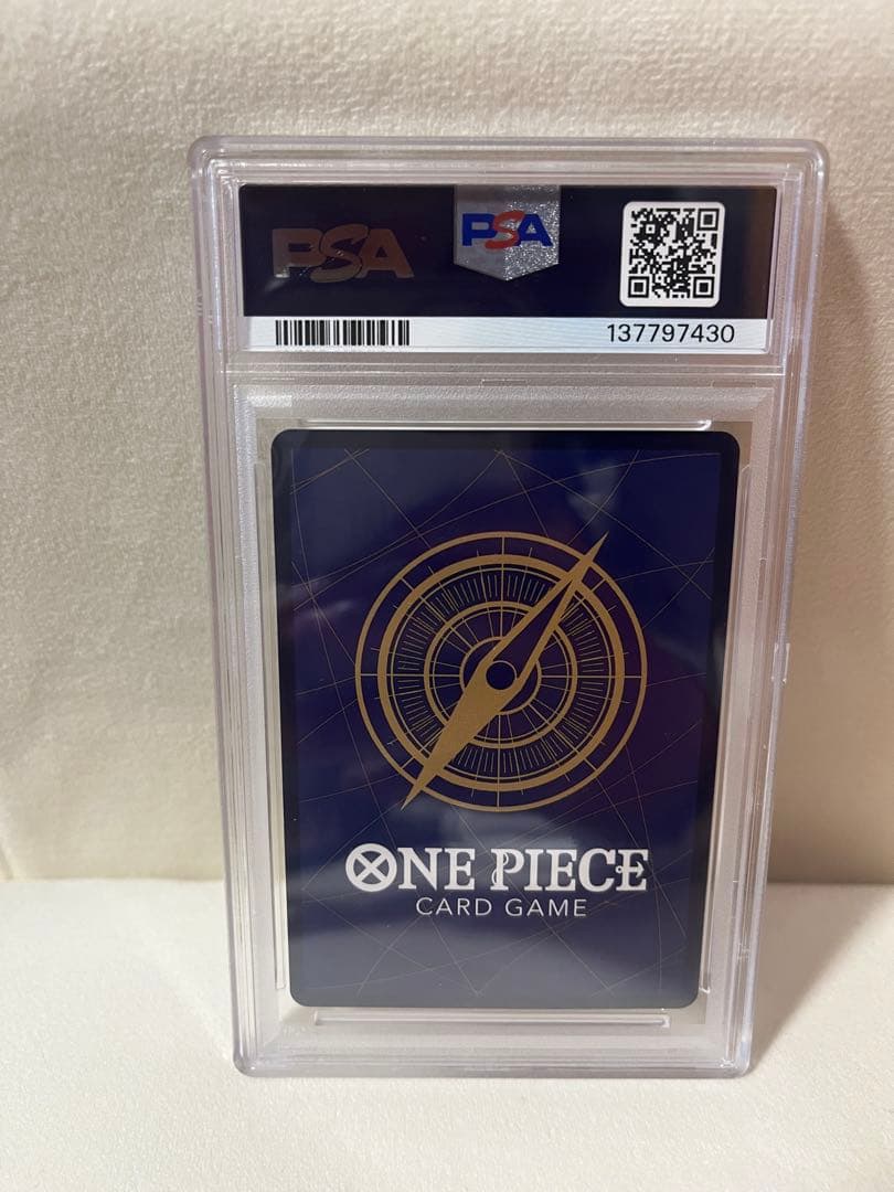 ヤマト psa10 フラシ プロモ ワンピースカード　フラッグシップ　パラレル