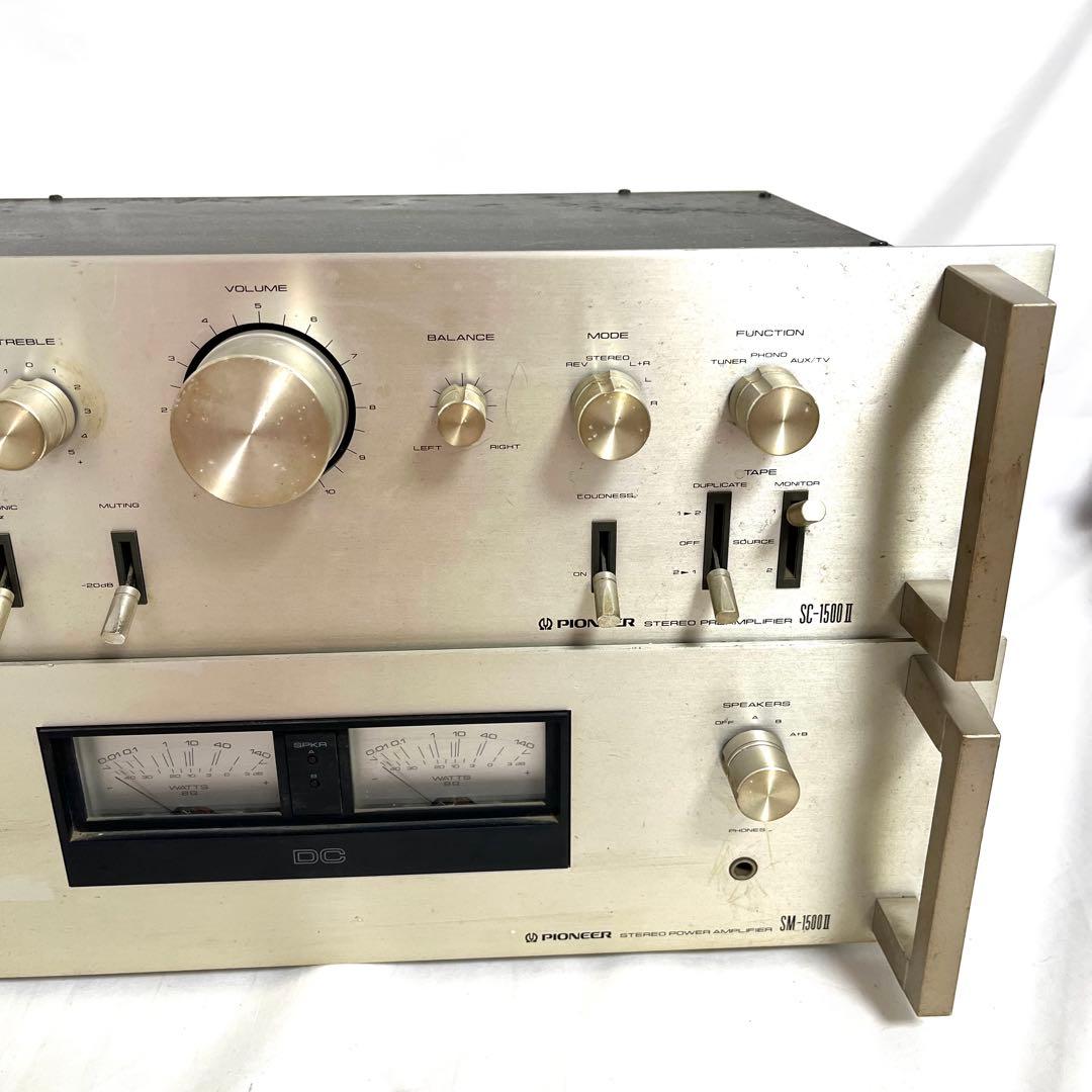 SM-1500 II SC-1500 II パイオニア パワーアンプ プリアンプ