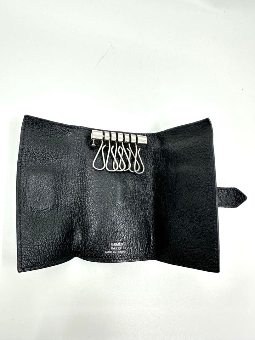 HERMES ベアン ヴォーエプソン 6連 キーケース◻︎M刻印（342_41)