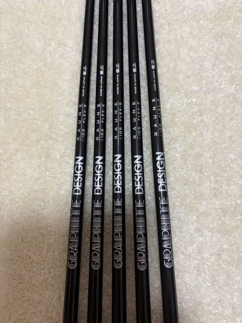グラファイトデザイン RAUNE i105 ラウネ 105 6番からPW