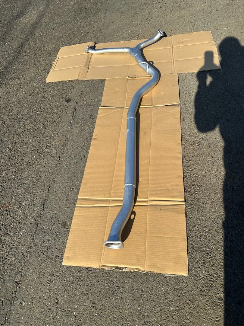 スバルインプレッサWRX STi/GVBワンオフ中間フルストレート加工パイプ