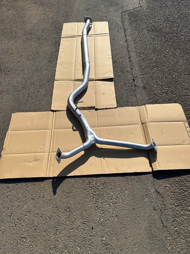 スバルインプレッサWRX STi/GVBワンオフ中間フルストレート加工パイプ