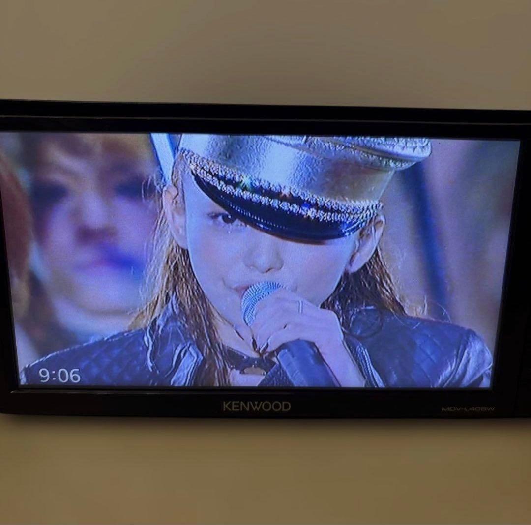 2025年最新地図更新済ケンウッド彩速ナビMDV-L405W新品バッカメラ付き