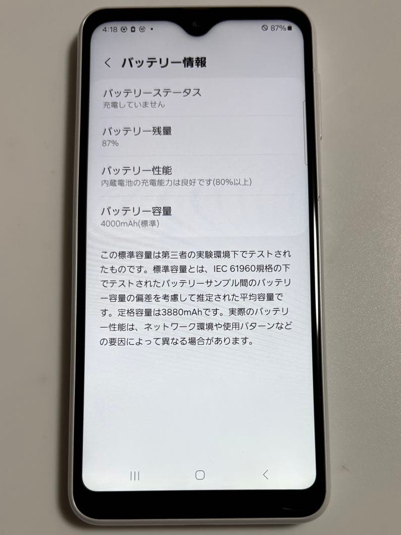 SCG18 SAMSUNG Galaxy A23 5G JCOM SIMフリー