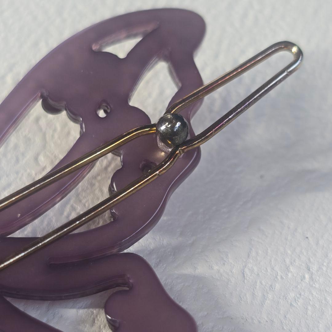 ALEXANDRE DE PARIS　豪華キラキラ蝶々　ピン