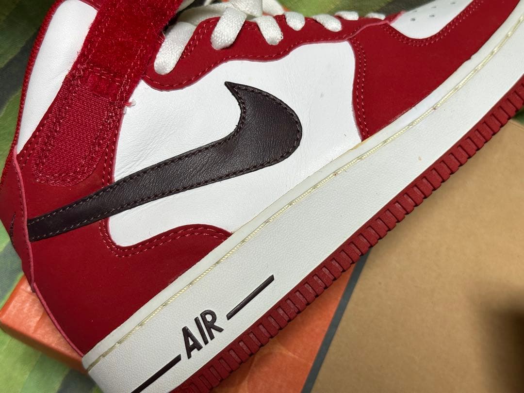 新品未使用Nike Air Force1 エアフォース ハイカット バレンタイン