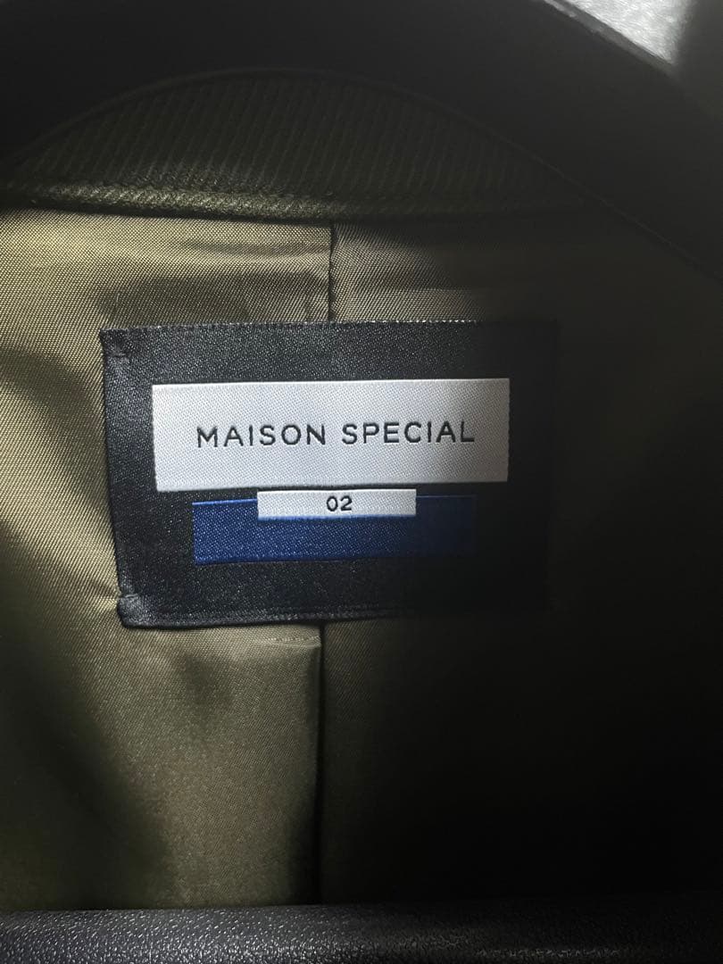MAISON SPECIAL プライムオーバータイロッケンミリタリーコート