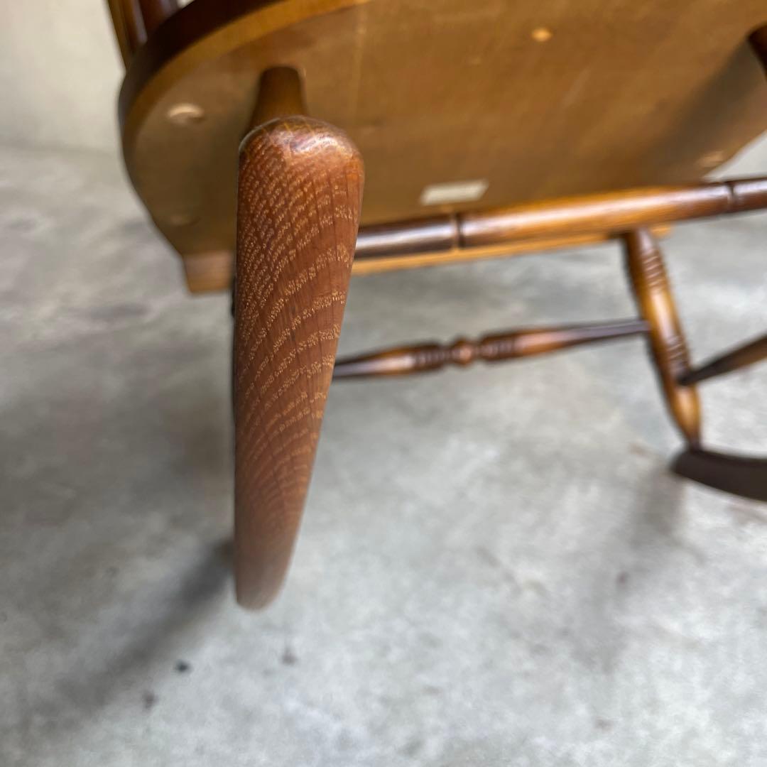 極美品　キツツキ ロッキングチェア 飛騨家具