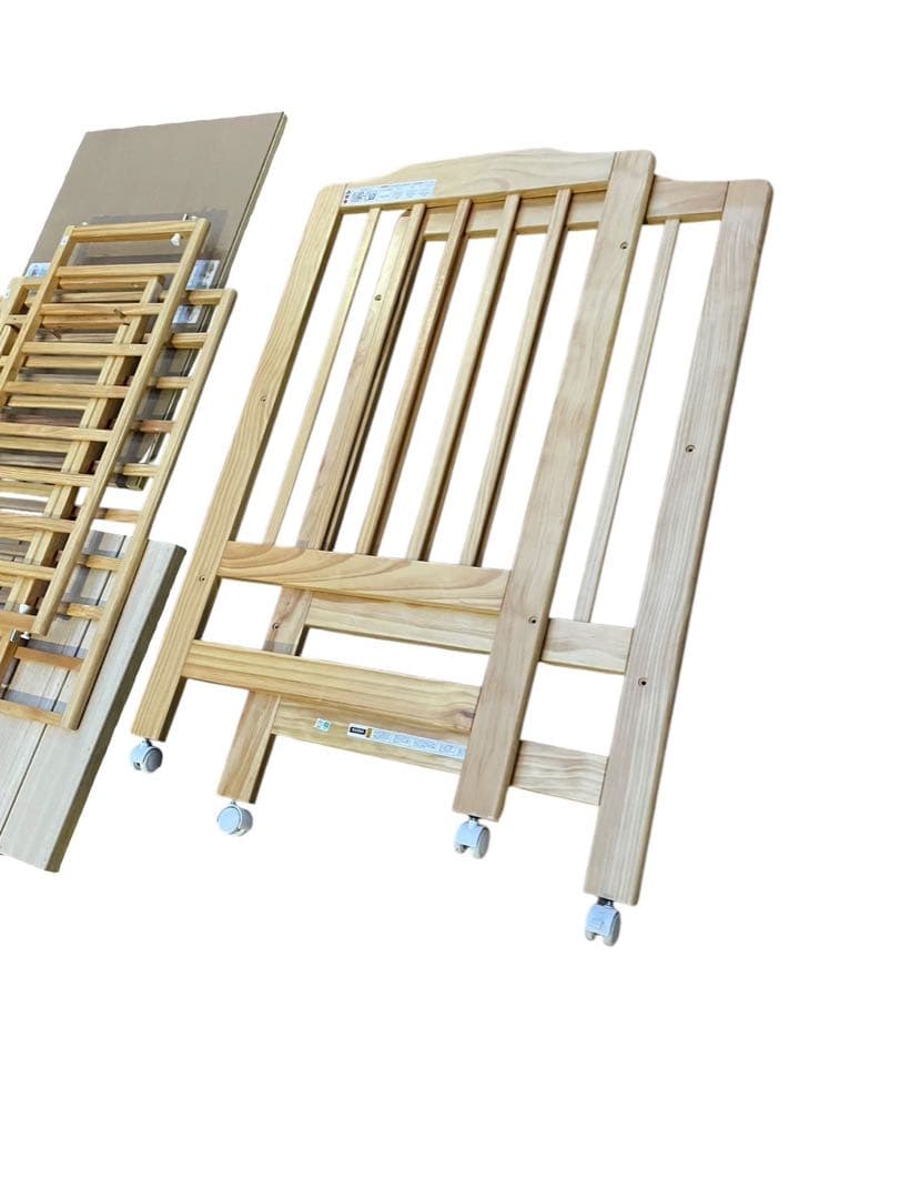 KATOJI カトージ ハイシート ミニベッド ナチュラル