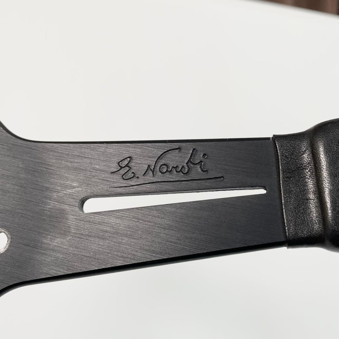 NARDI レザーステアリング　FET ブラック
