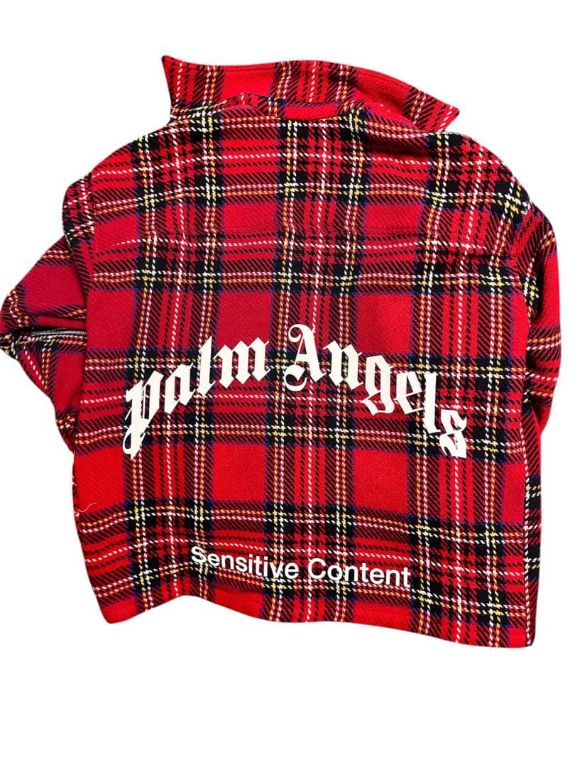 白濱亜嵐着　palm angels パームエンジェルス　チェックシャツ