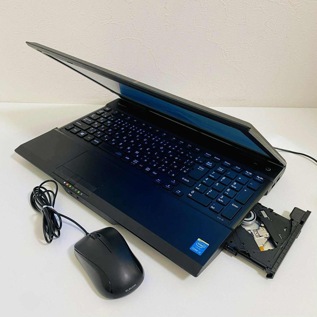 Y62 NECノートパソコンSSD高速 Windows11オフィス2024付き