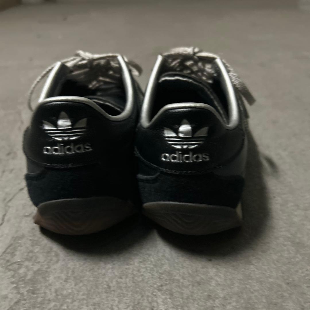 adidas Always スニーカー 黒 紫