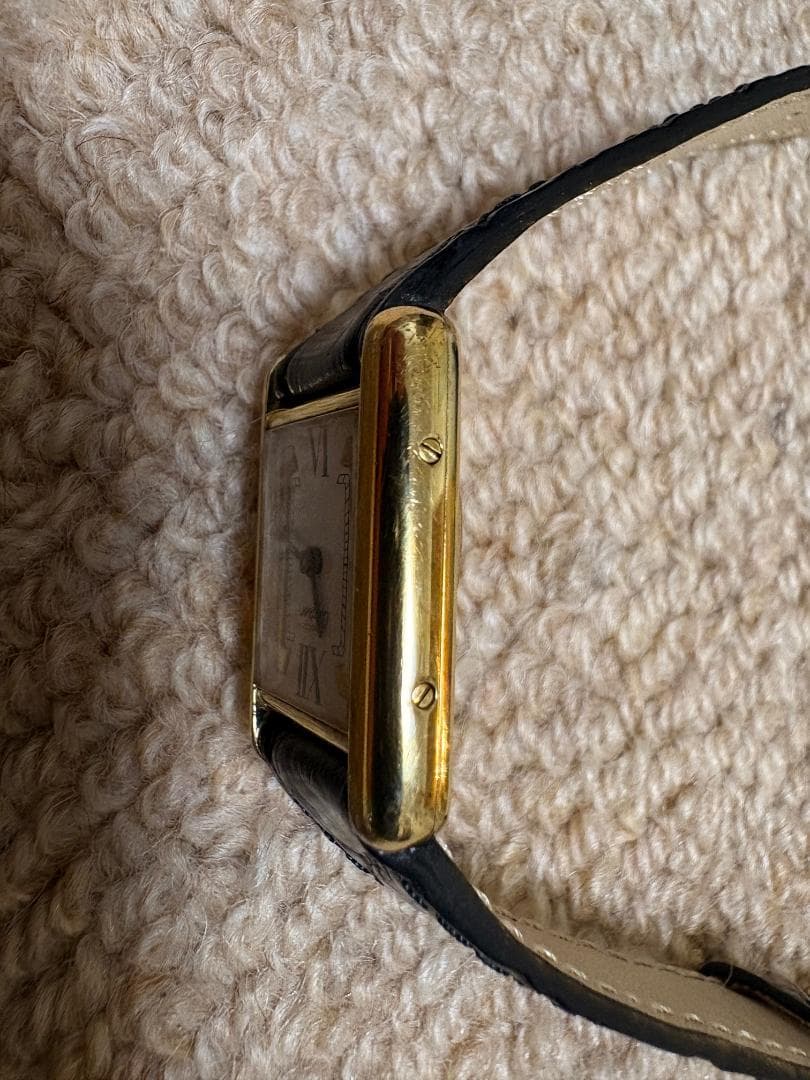 ☆CARTIER☆カルティエ マストタンクSM (ヴェルメイユ 5057001)