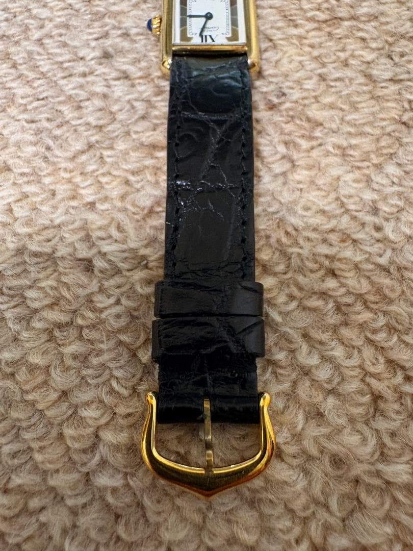 ☆CARTIER☆カルティエ マストタンクSM (ヴェルメイユ 5057001)