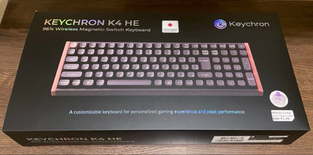 国内正規品【Keychron】K4 HE QMK メカニカルキーボード