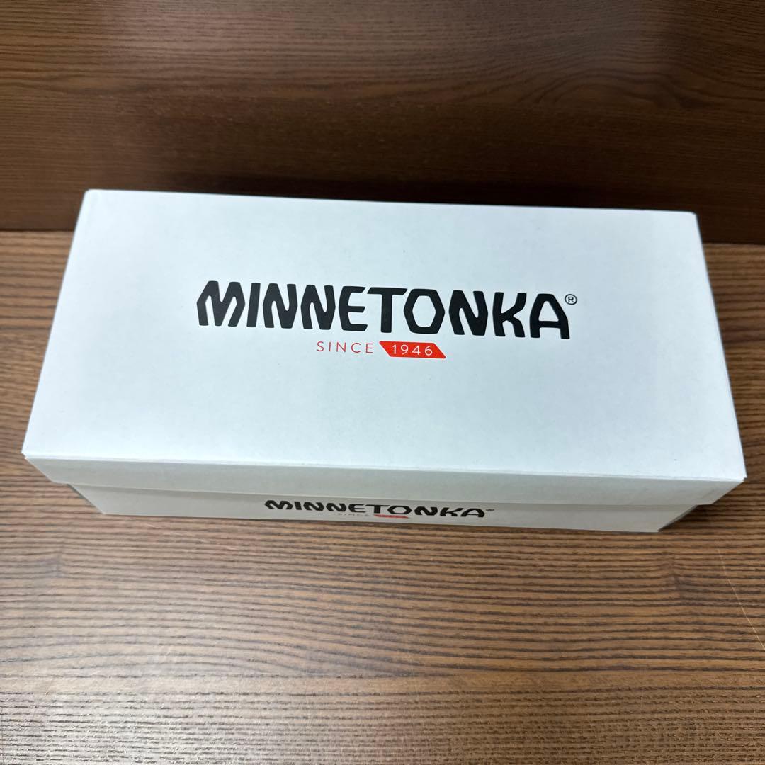 ミネトンカ] モカシン Deerskinレディース Black 25.0 cm