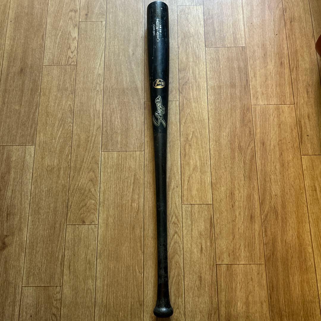 硬式用木製バット　オリックス若月実使用