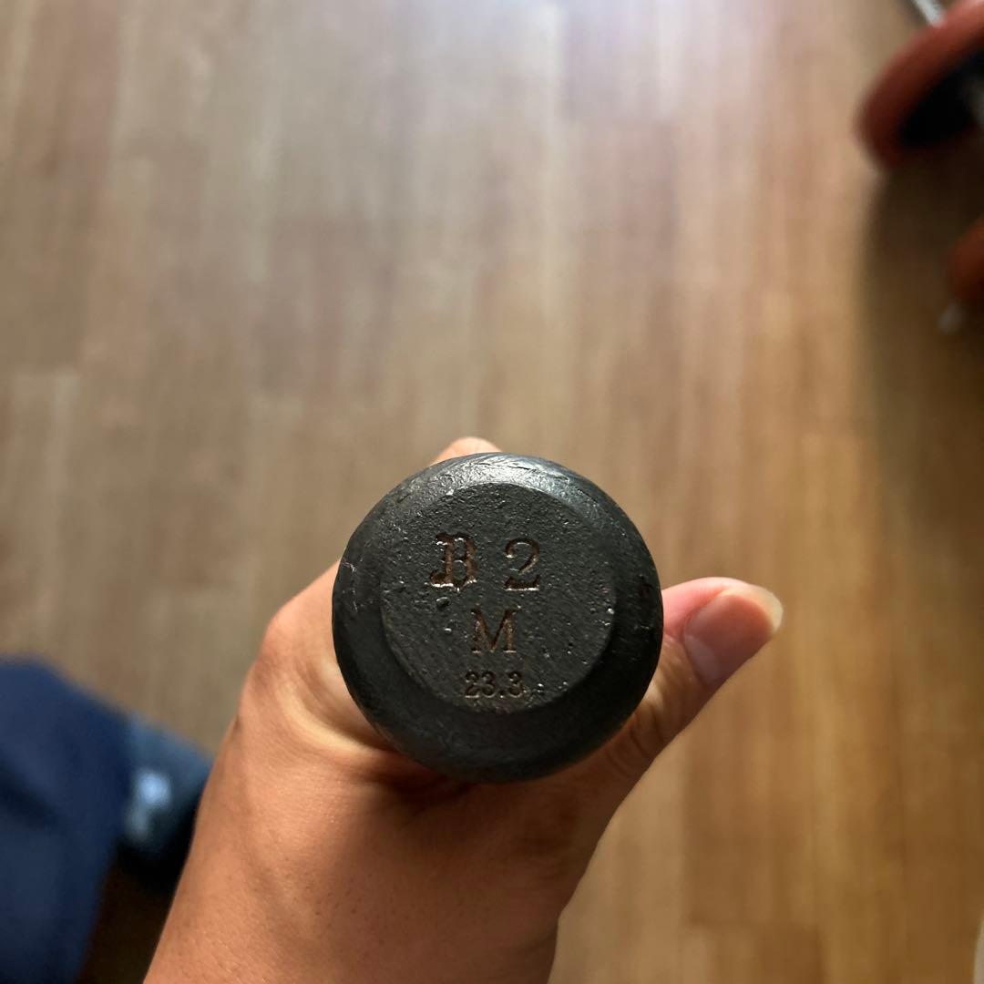 硬式用木製バット　オリックス若月実使用