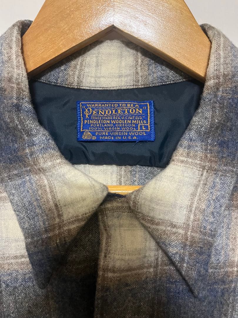ペンドルトン　70年代　ボードシャツ