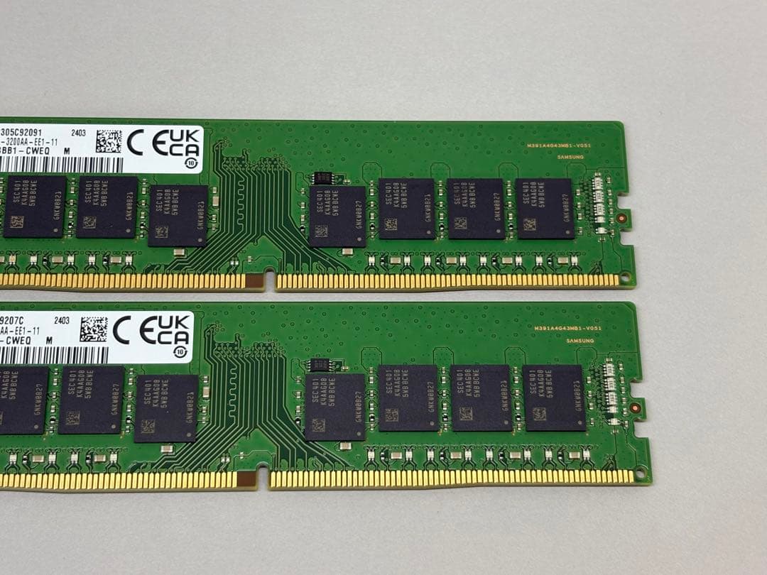 サーバ／ワークステーション用メモリ★DDR4 3200 ECC 32GBx2枚