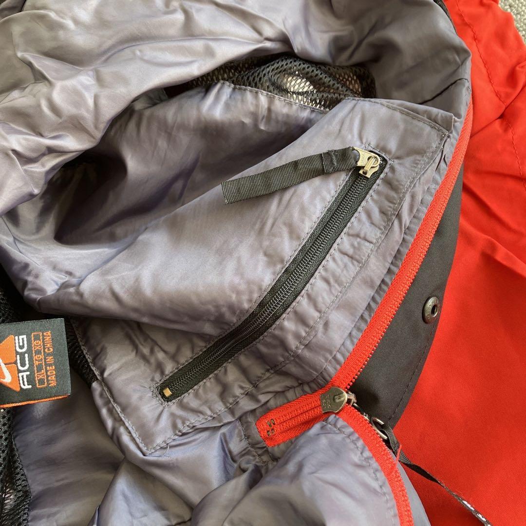 未使用級！90s NIKE ACG アノラックパーカー 刺繍ロゴ　サイズXL