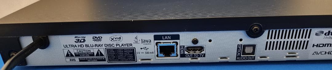 LGエレクトロニクス 4Kブルーレイディスクプレーヤー UBK80S