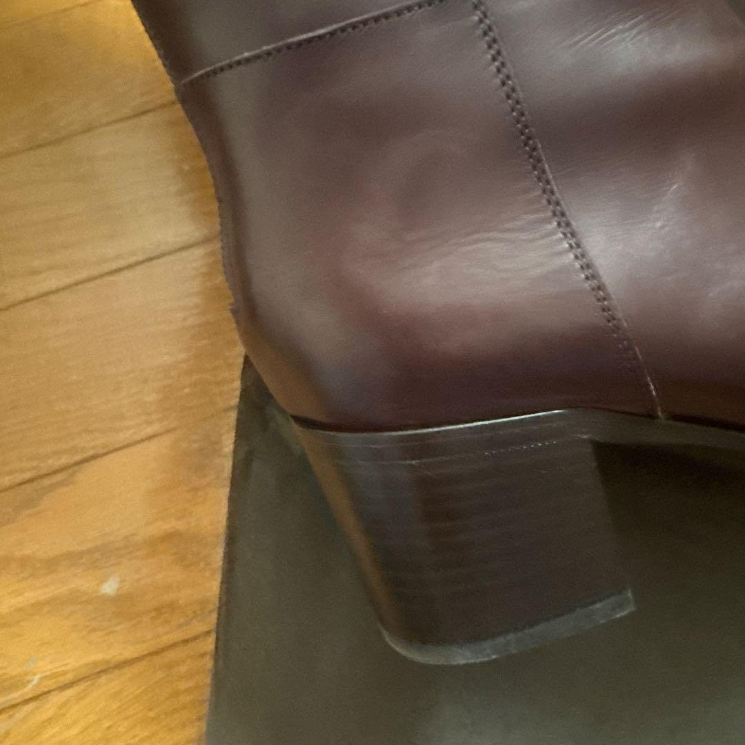 SARTORE　ジョッキーブーツ　ダークブラウン　24.5