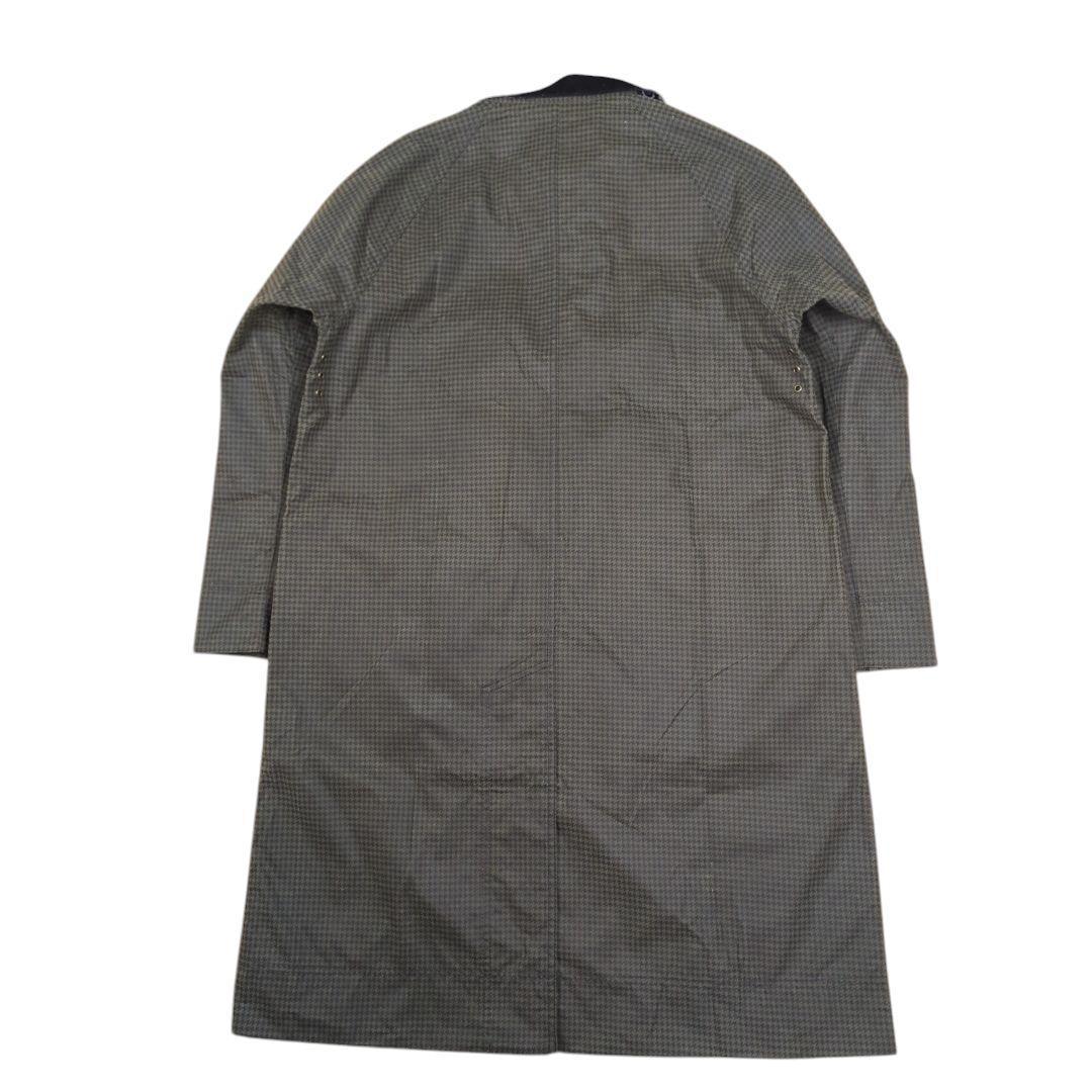 未使用 Barbour オイルド コート BURWICK WAX 千鳥柄