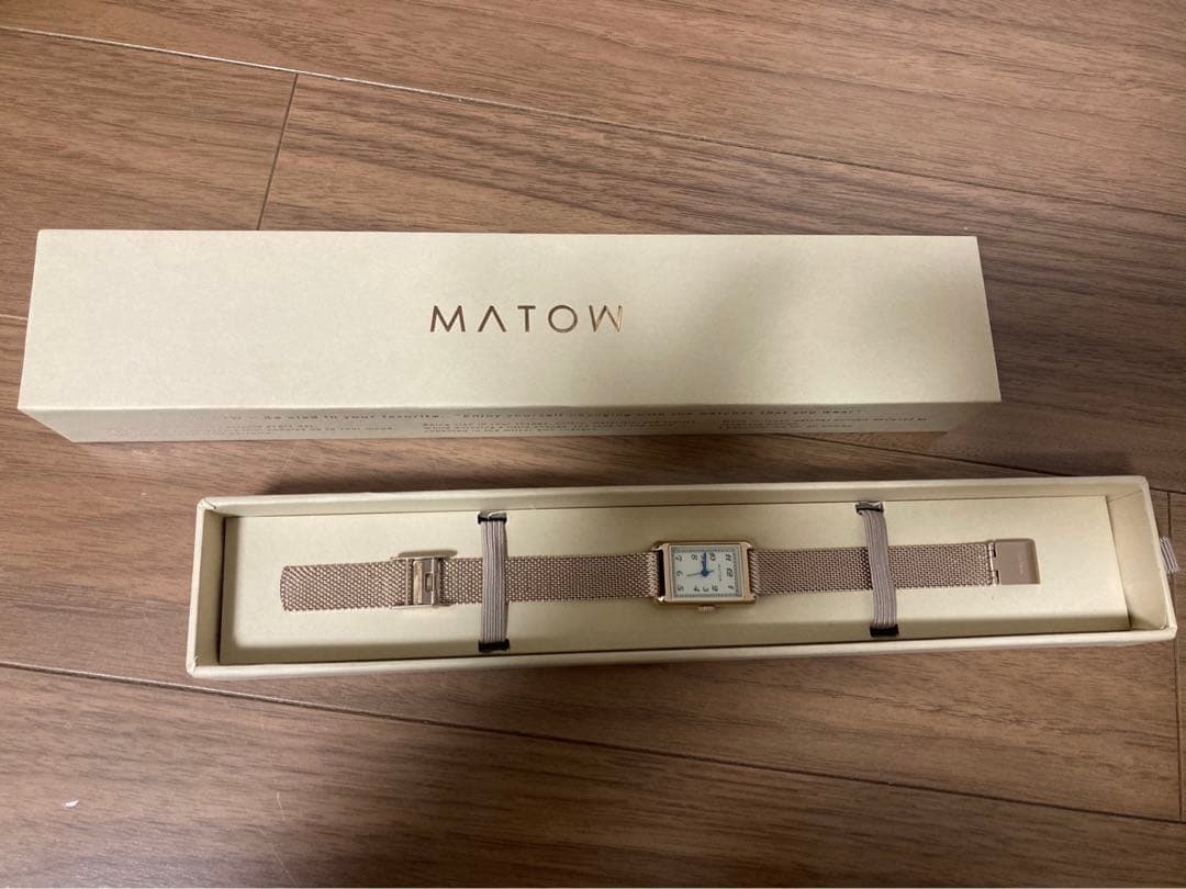 MATOW TSUKI 朧月 アラビック 腕時計