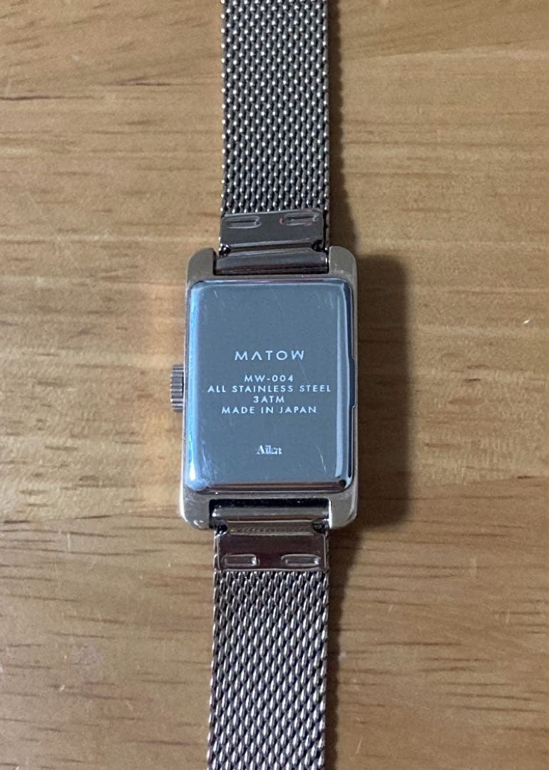 MATOW TSUKI 朧月 アラビック 腕時計