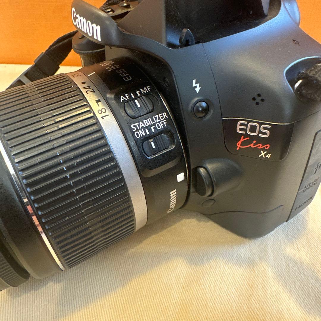 【届いてすぐ使える】Canon EOS Kiss X4 デジタル一眼レフカメラ