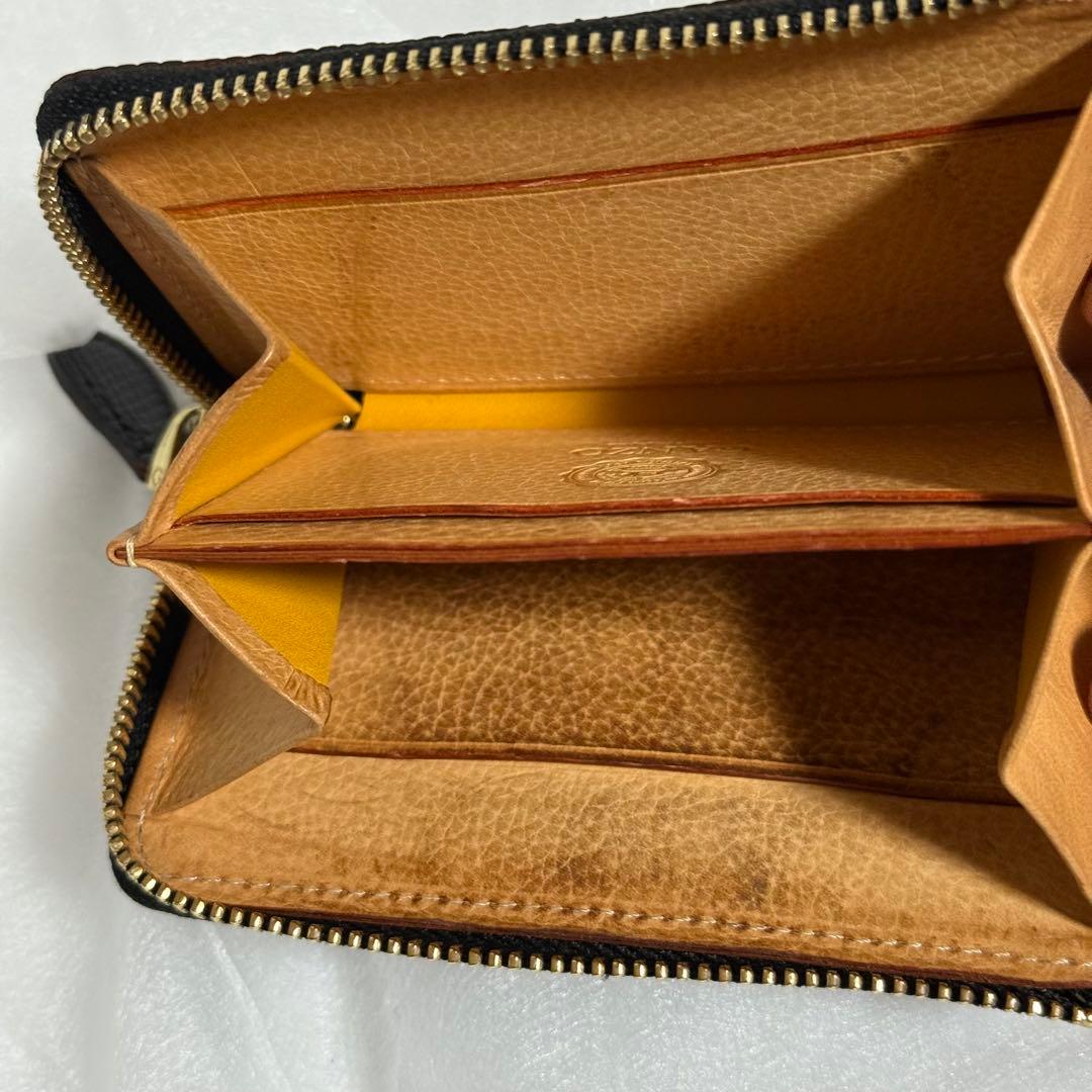 ⭐️未使用級⭐️ガンゾ　リザード　マネークリップ　小銭入れ　ブラック　レザー　セット