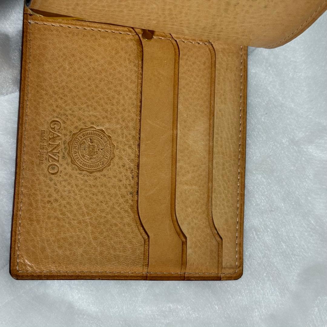 ⭐️未使用級⭐️ガンゾ　リザード　マネークリップ　小銭入れ　ブラック　レザー　セット